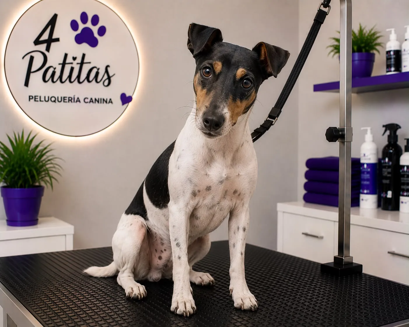 Baño sanitario Fox Terrier