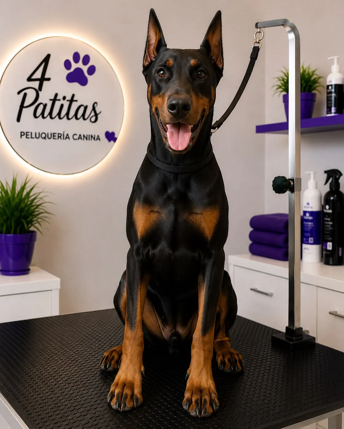 Baño sanitario Doberman