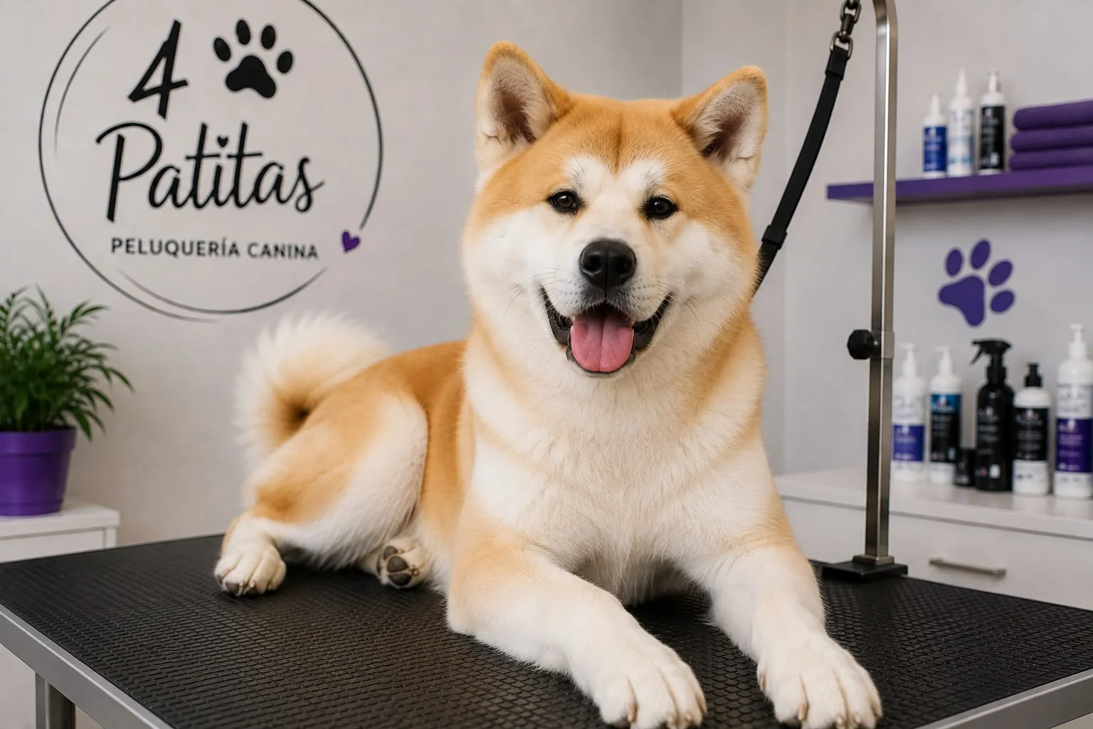 Peluquería Akita Inu
