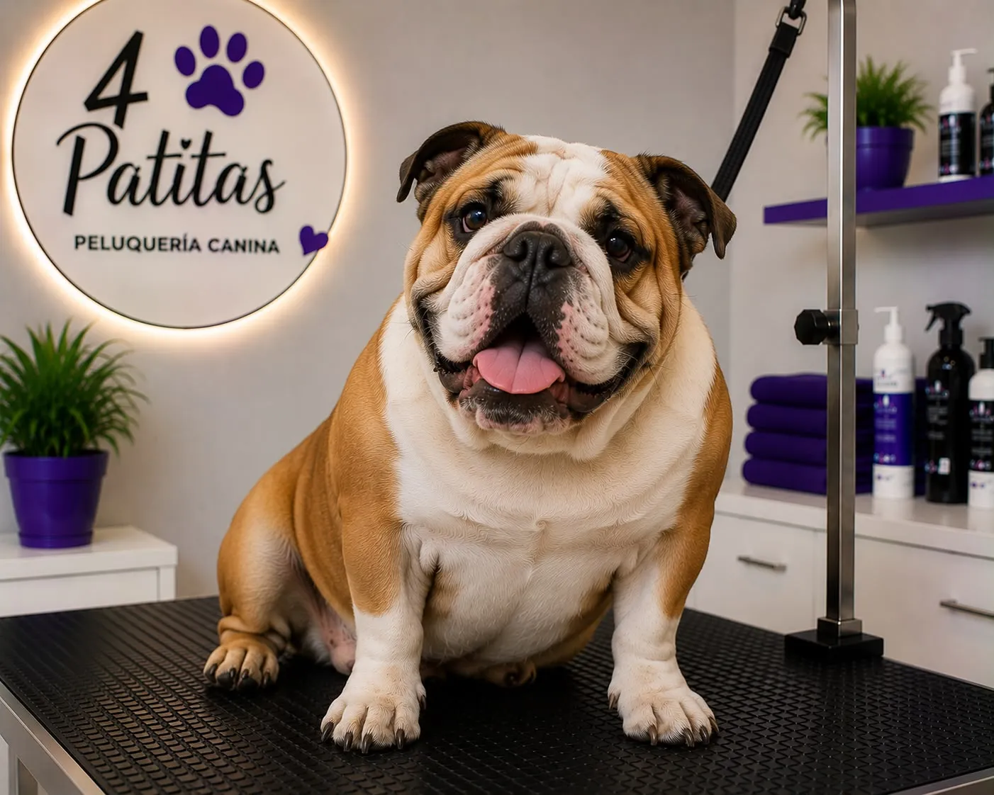 Baño sanitario Bulldog Ingles