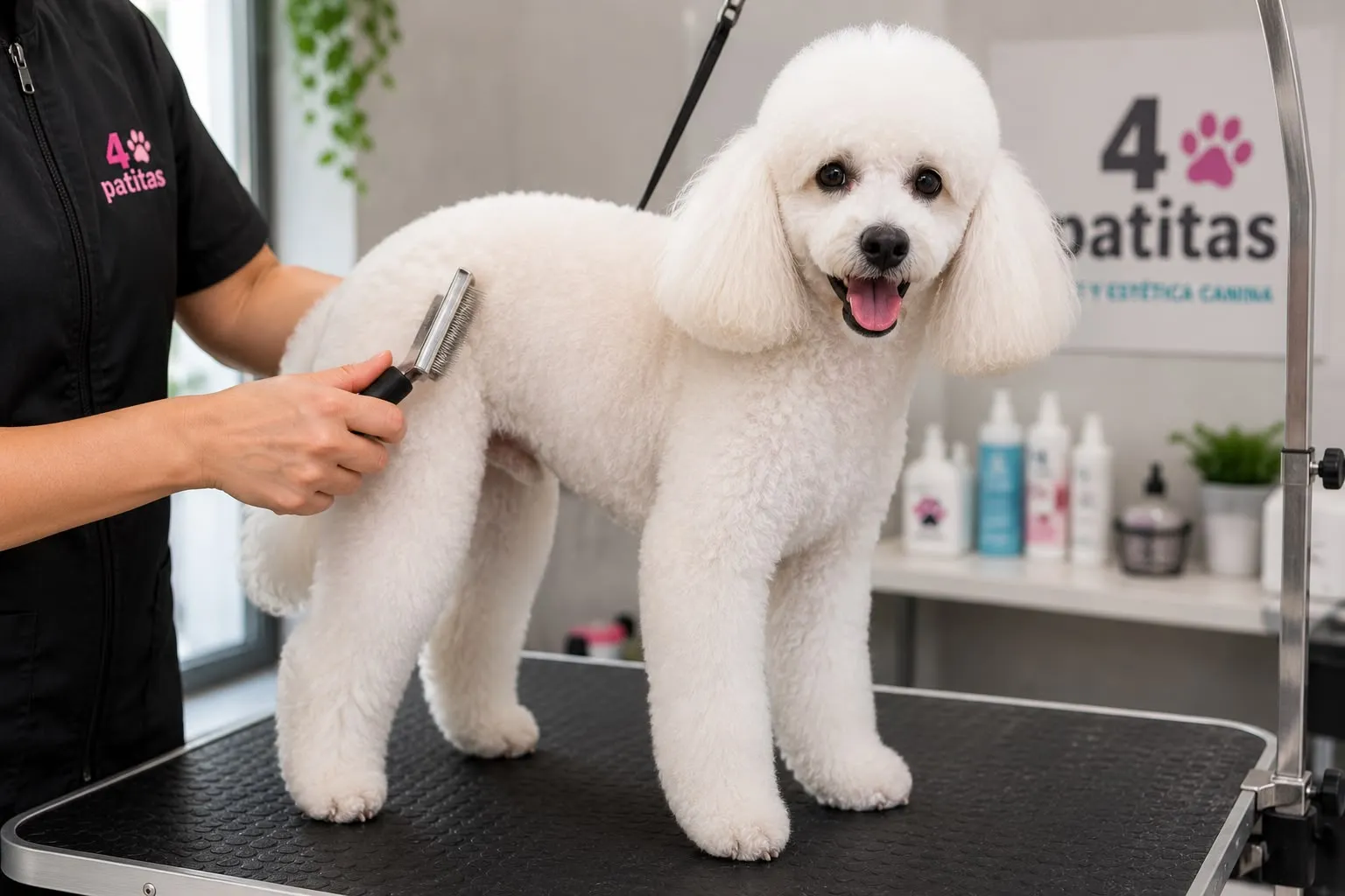Peluqueria Poodle hasta 8 kilos