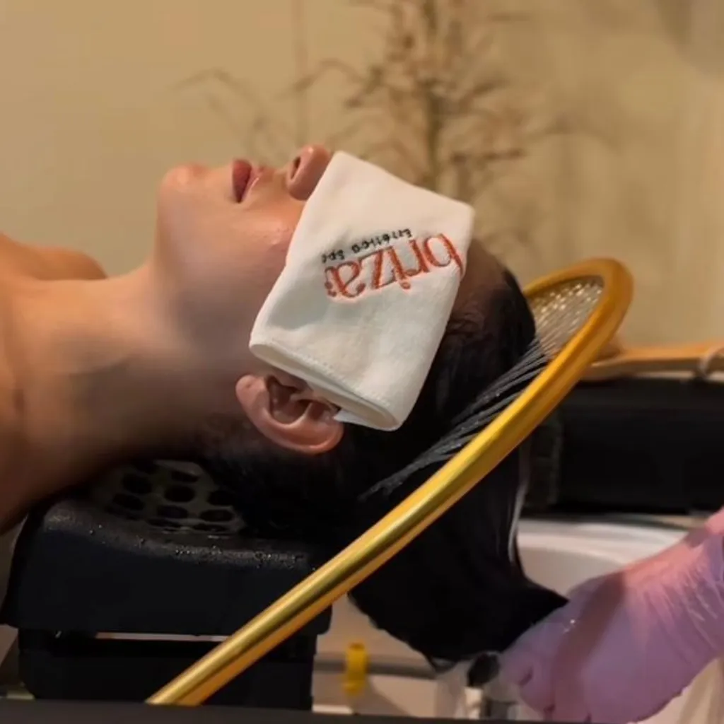 Head Spa peeling detox