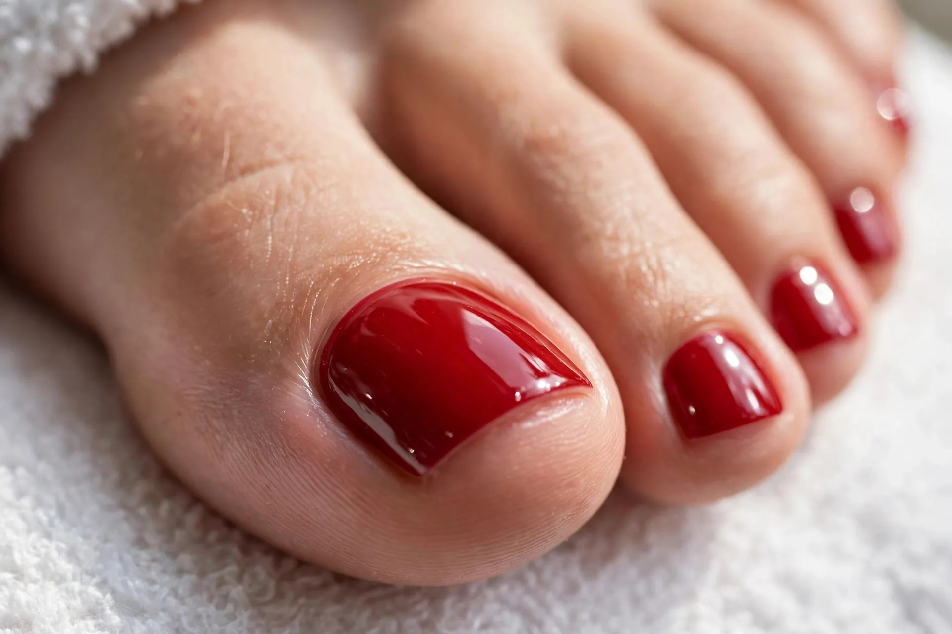 pedicure em gel
