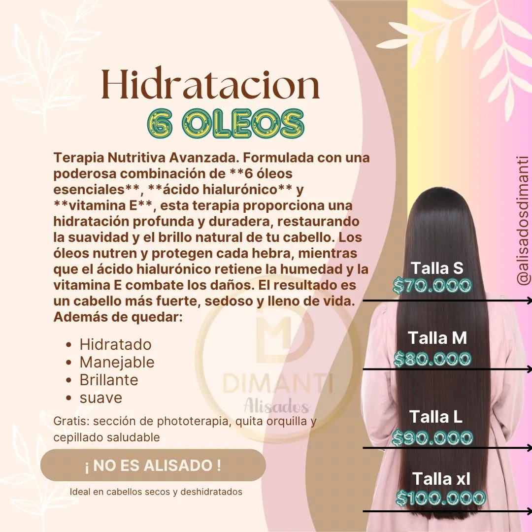 Hidratacion 6 oleos