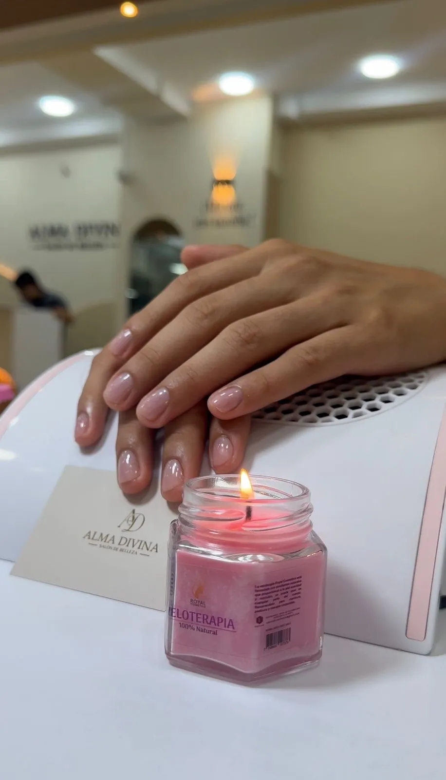 Uñas semipermanente Hombre