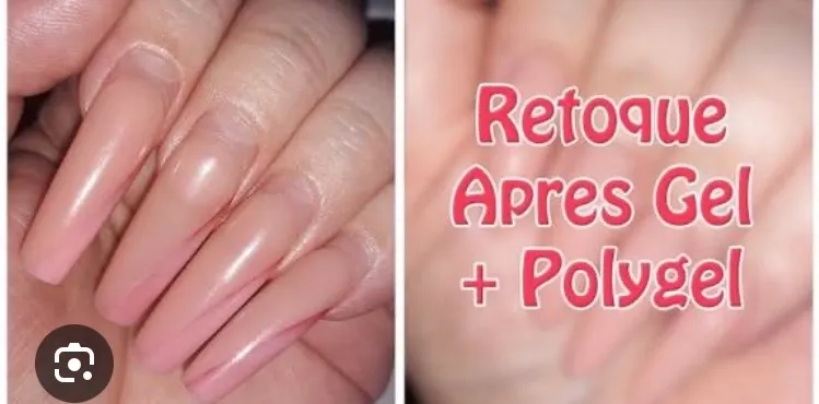 retoque uña Polygel gel  C/U