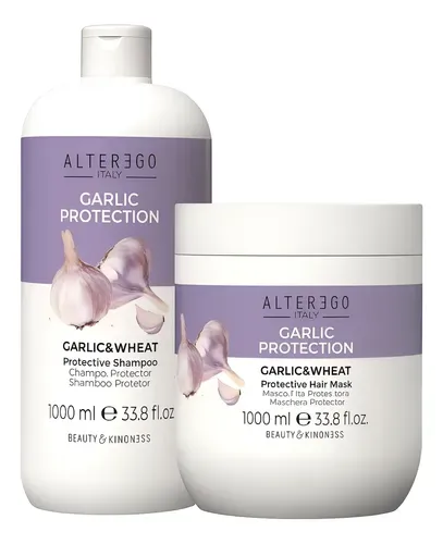Shampoo Garlic 2 pasos