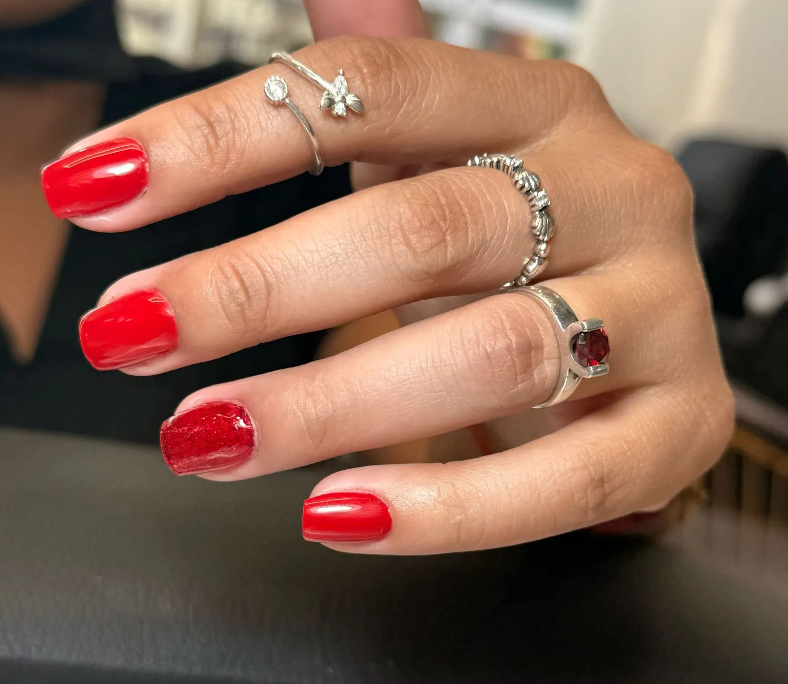 Baño de Acrílico/Kapping (Dipping)+ Esmaltado Permanente (1 tono)