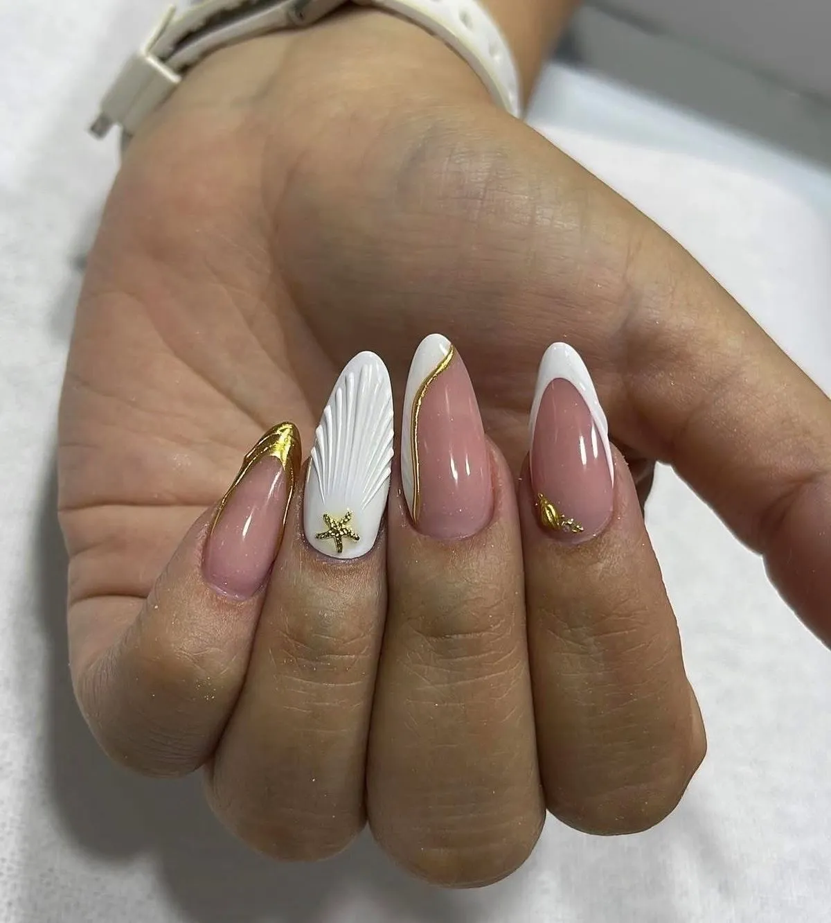 Uñas en presson