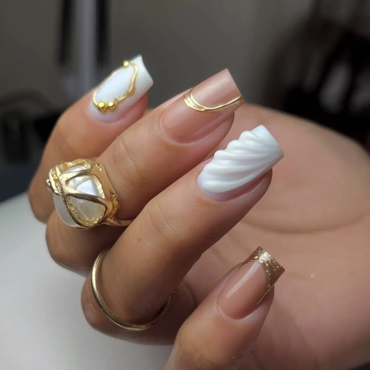 Uñas semipermanente manos