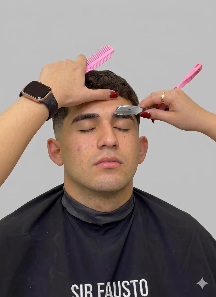 Corte de Cabello + Perfilado de Cejas
