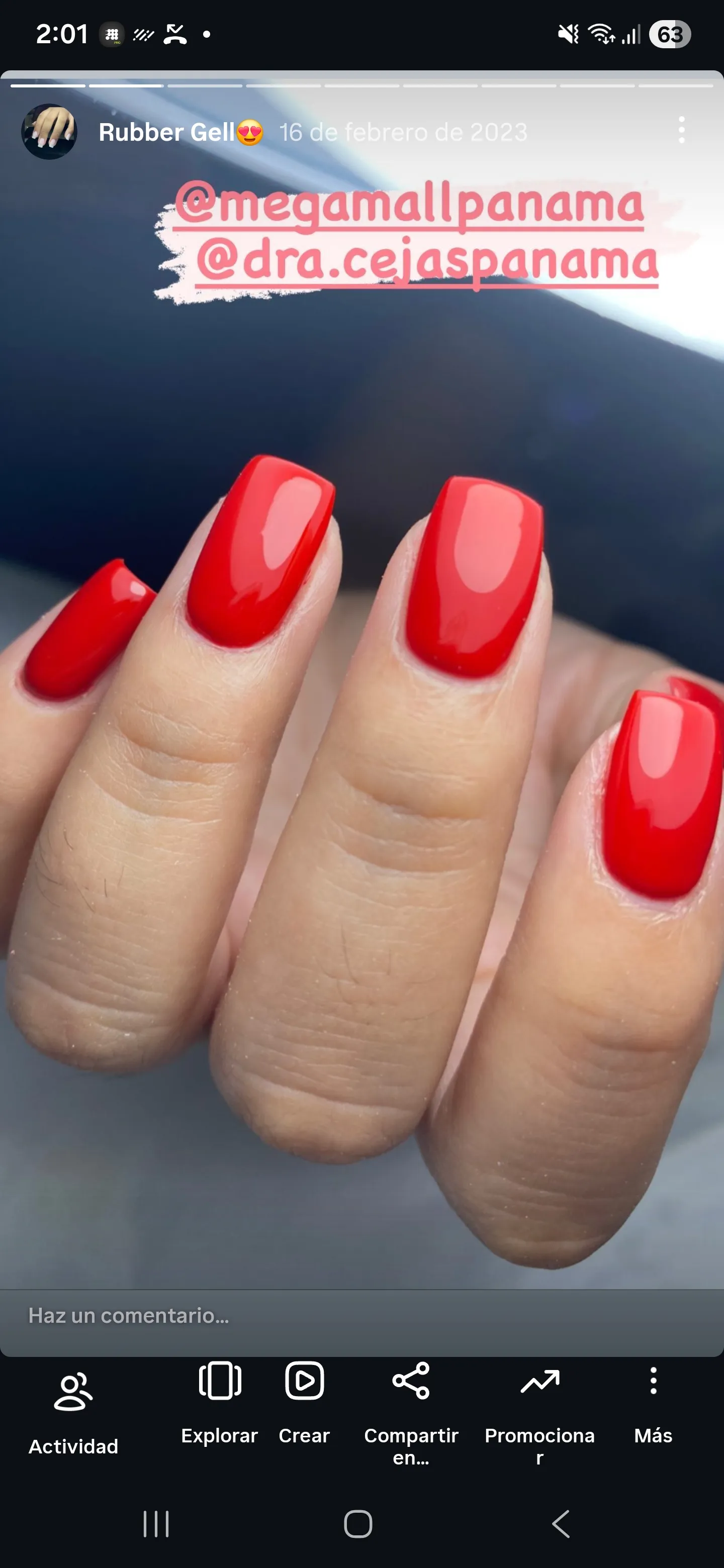 PolyGel con extensión clasicas