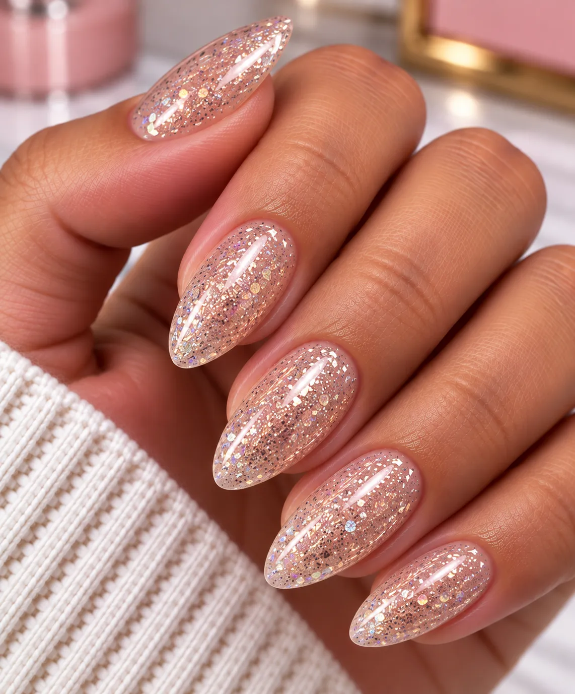 SOFT GEL ALMOND COLOR ENTERO #3 - 2