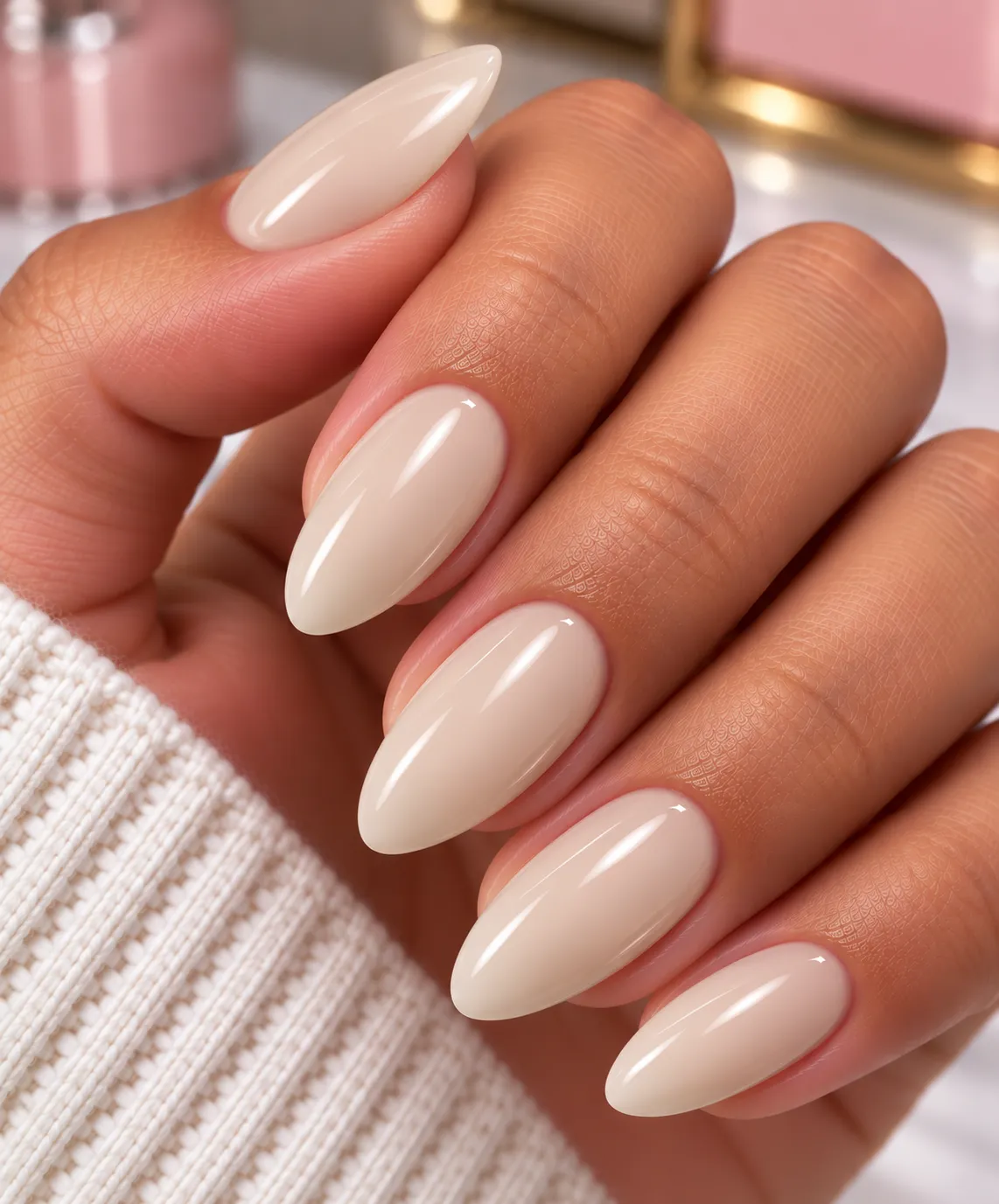 SOFT GEL ALMOND COLOR ENTERO #3 - 3