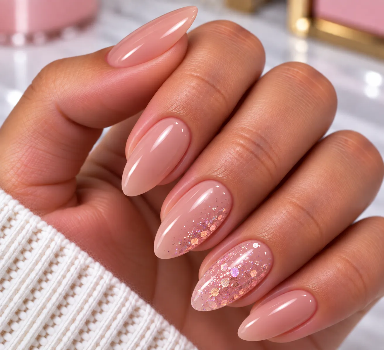 ACRILICAS ALMOND COVER # 3 - 1