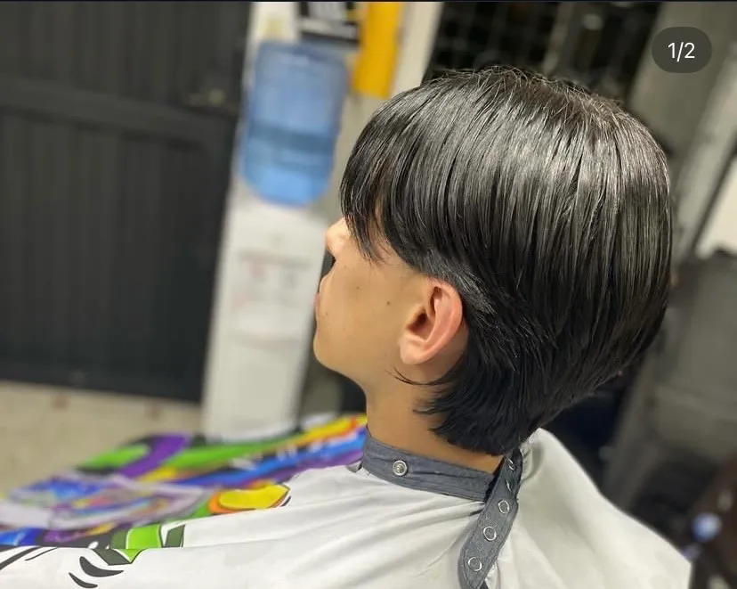 corte con solo tijera (caballeros)