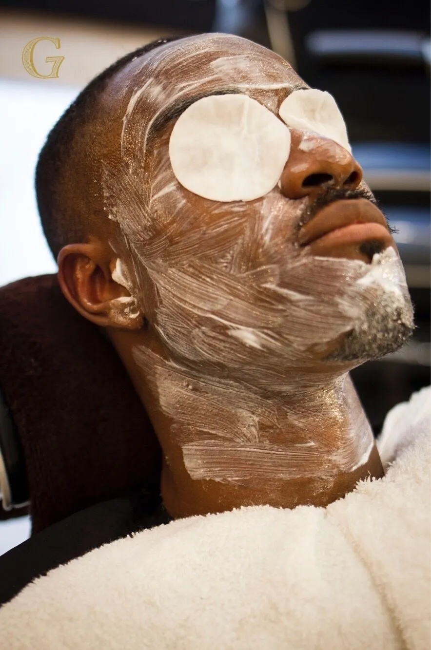 corte de cabello y Limpieza facial