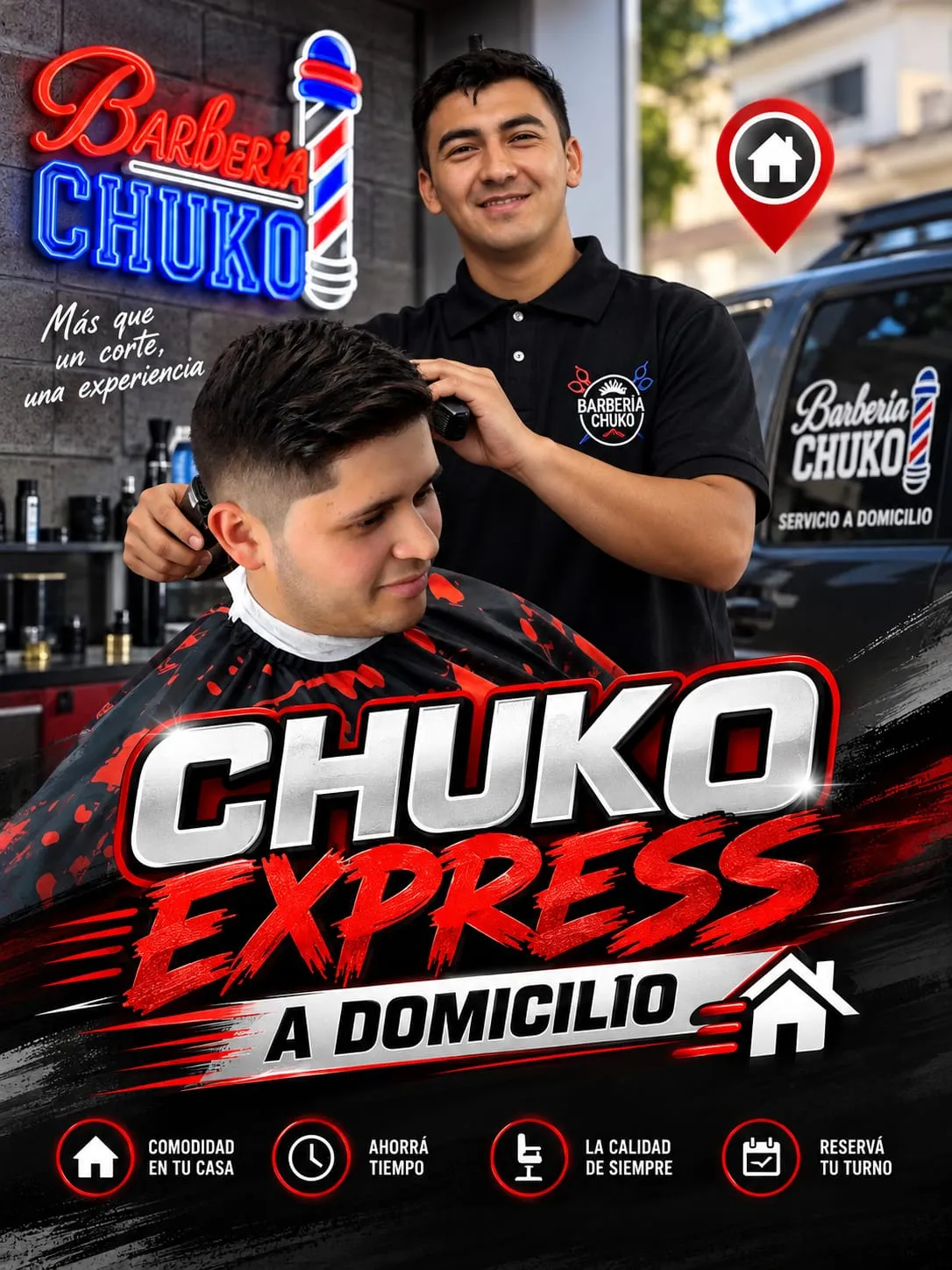 (A DOMICILIO) Corte =Chuko Express