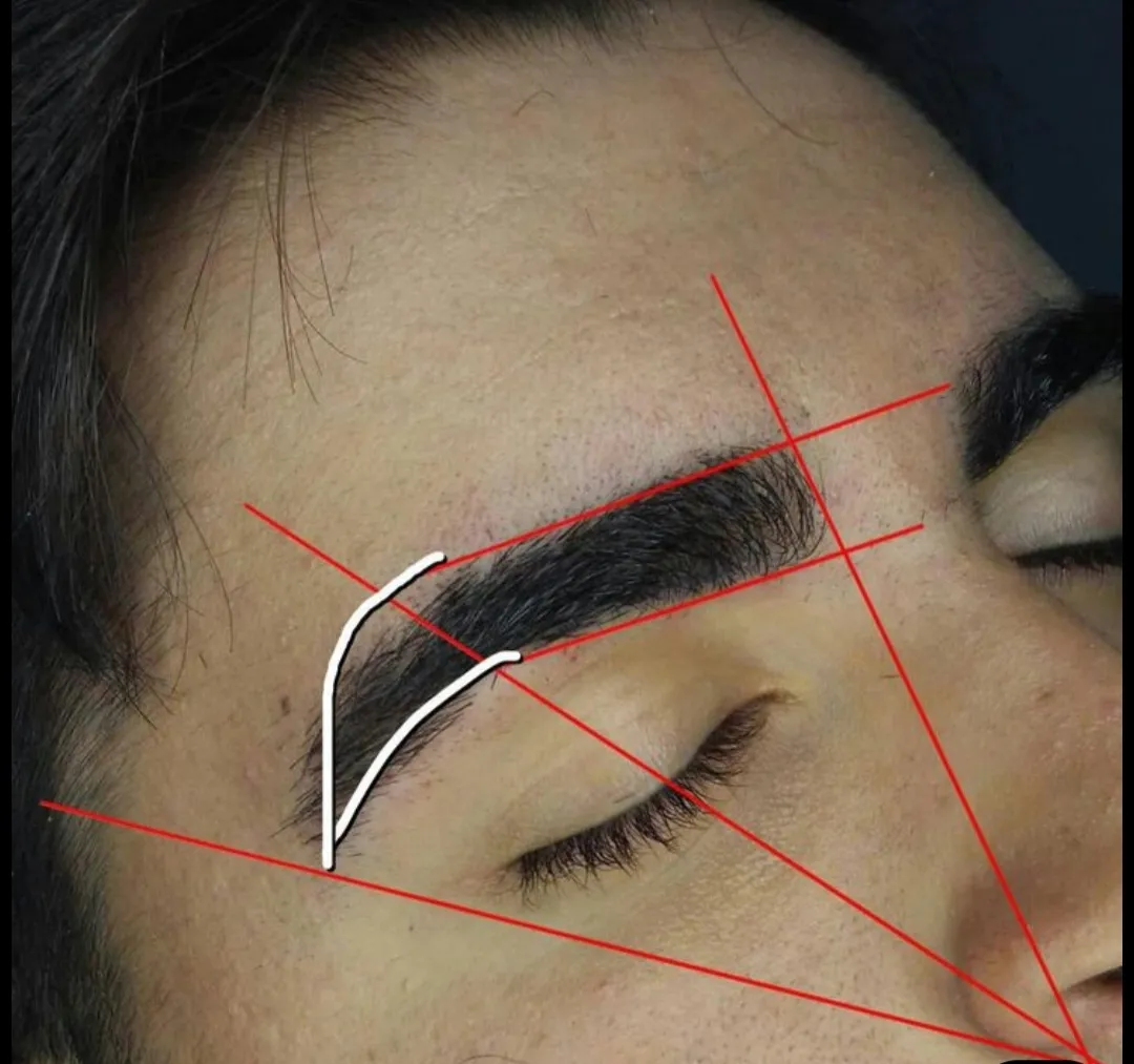 perfilado de ceja, barba, y los contorno