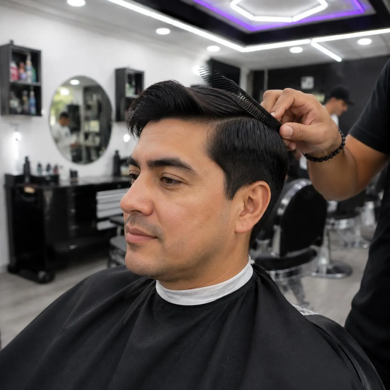 Corte y perfilado de barba