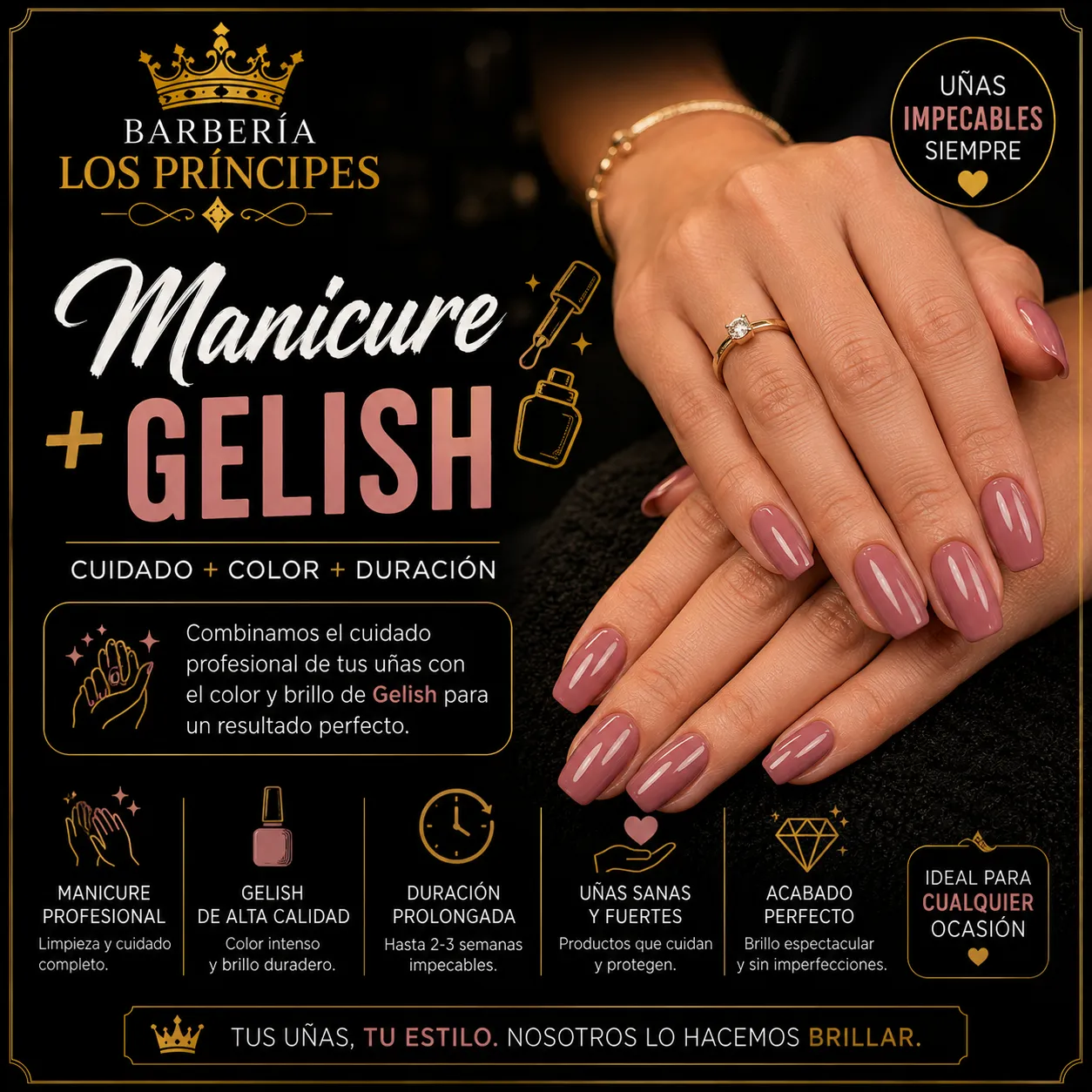 💅 Manicure + Gelish