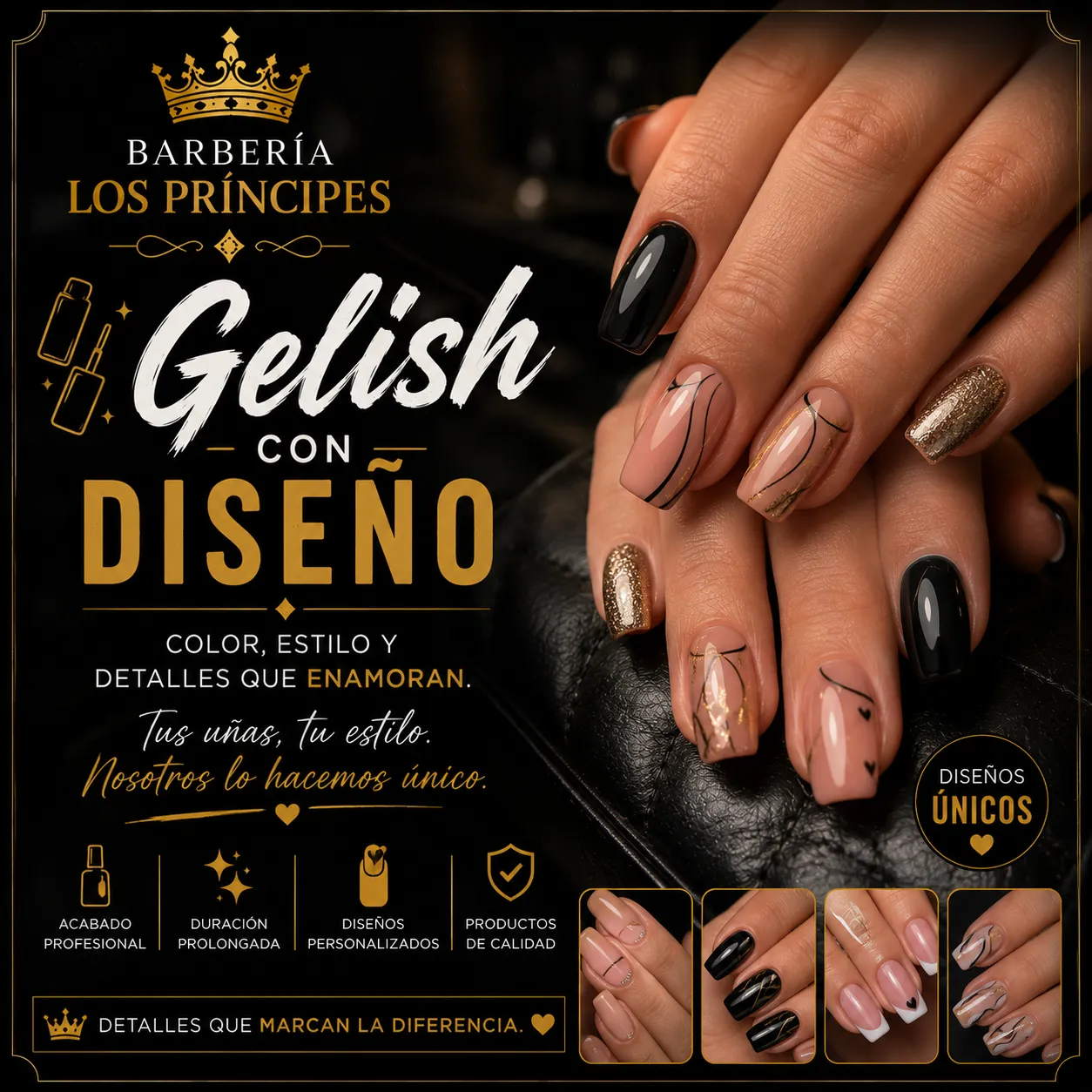 💅 Gelish con Diseño