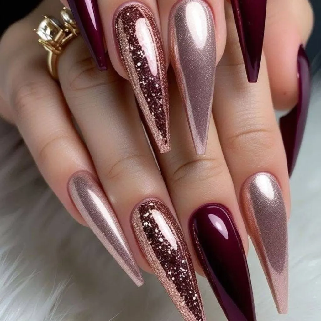 Extensión de uñas esculpidas en Acrílico  