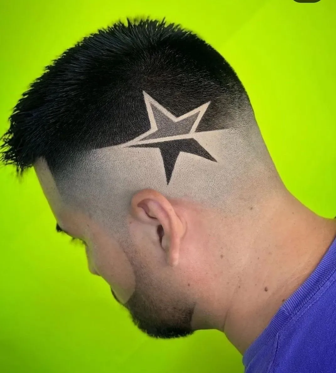 Corte con diseño (rayas)