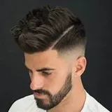 Corte de cabello simple con corte de barba - Imagen 1