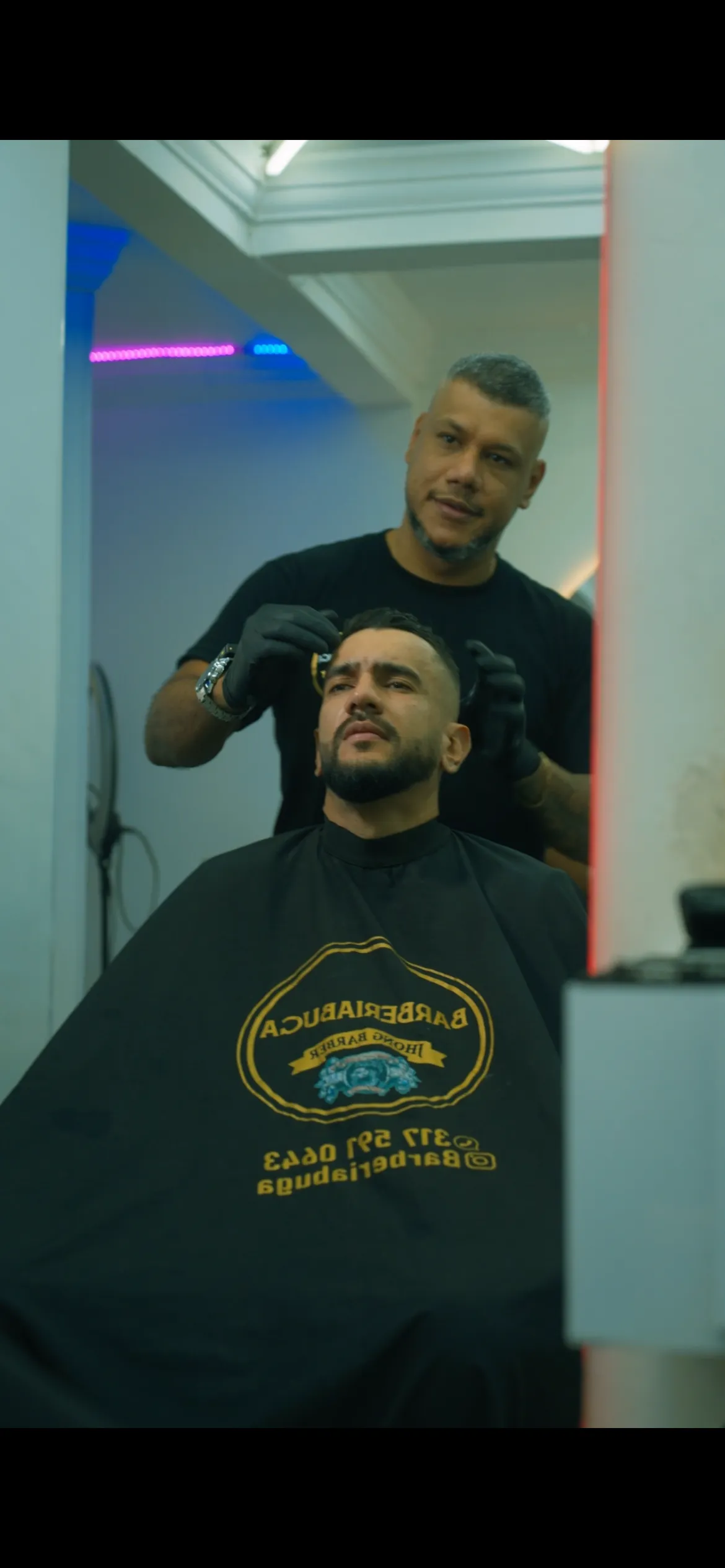 corte barba y cejas😎