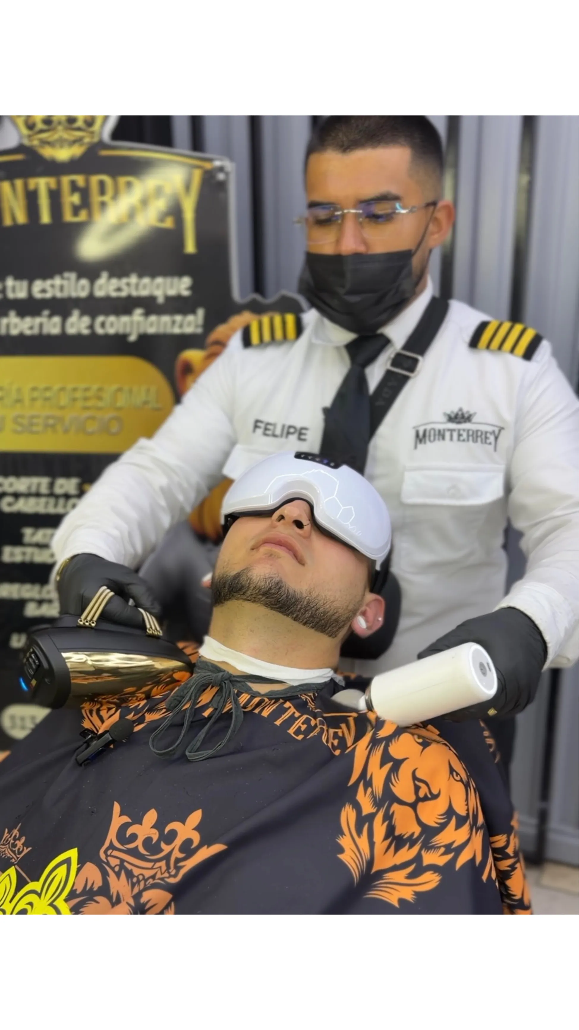3️⃣Experiencia tratamiento facial en Monterrey VIP (NO INCLUYE CORTE)💆🏻‍♂️⭐️