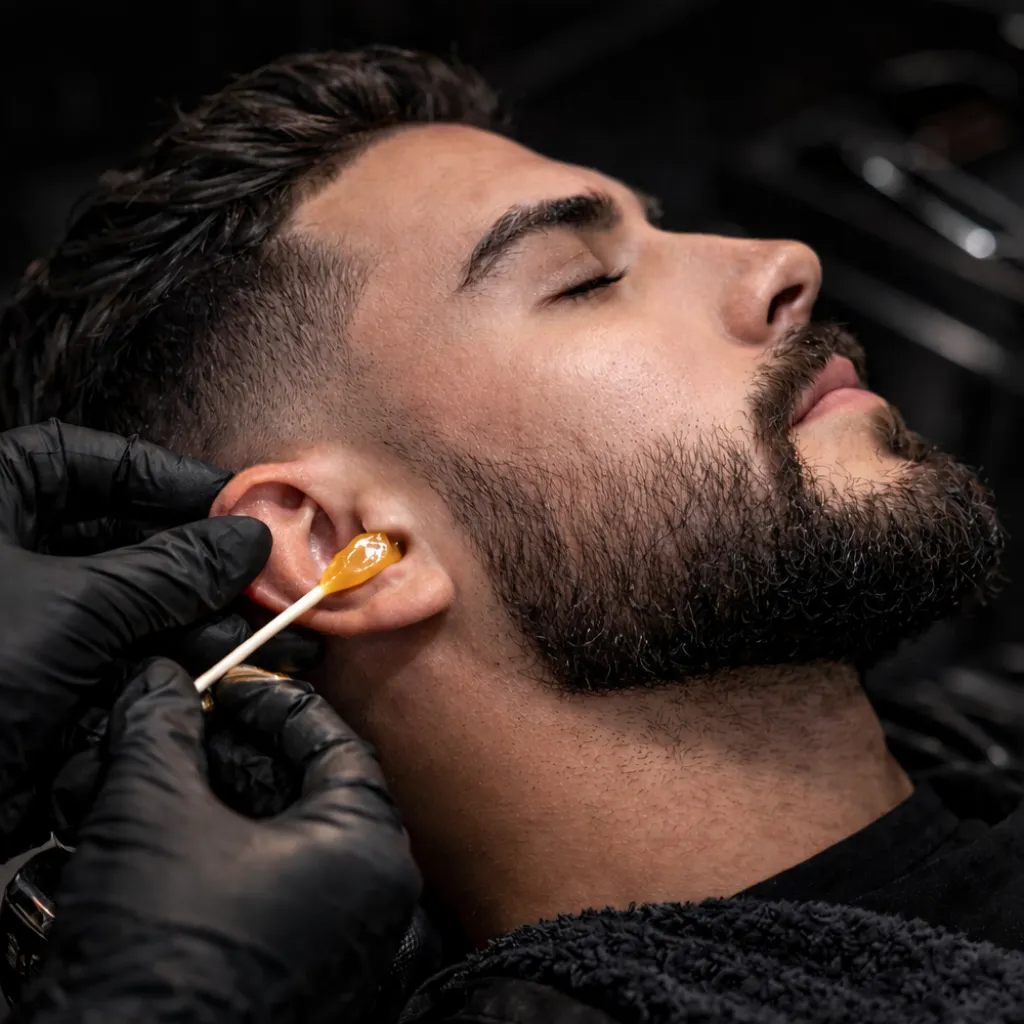 CABELLO O BARBA + DEPILACION CON CERA (OIDOS O NARIZ)