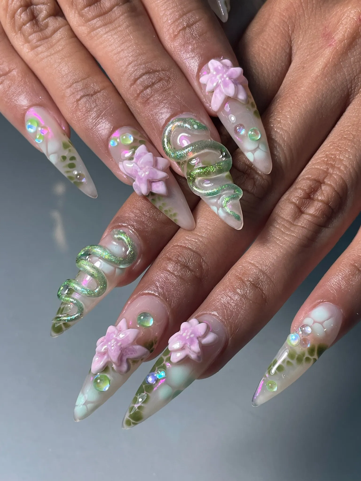 Gel X - Nail art elaborado (3hrs+) - Imagen 1