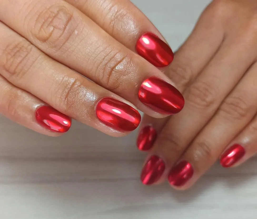 manicura  nivelación o rubber 