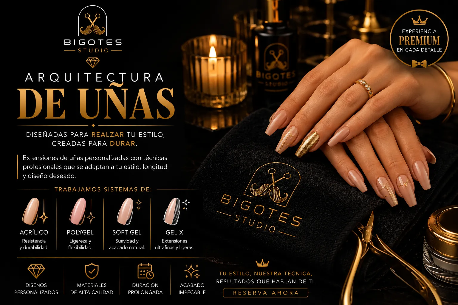 💅 ARQUITECTURA DE UÑAS