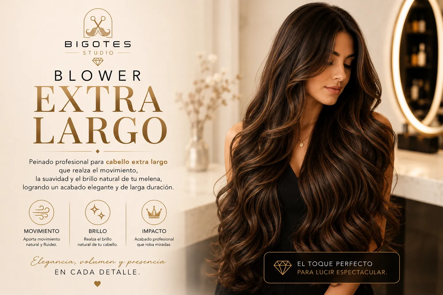 ✨ BLOWER EXTRA LARGO