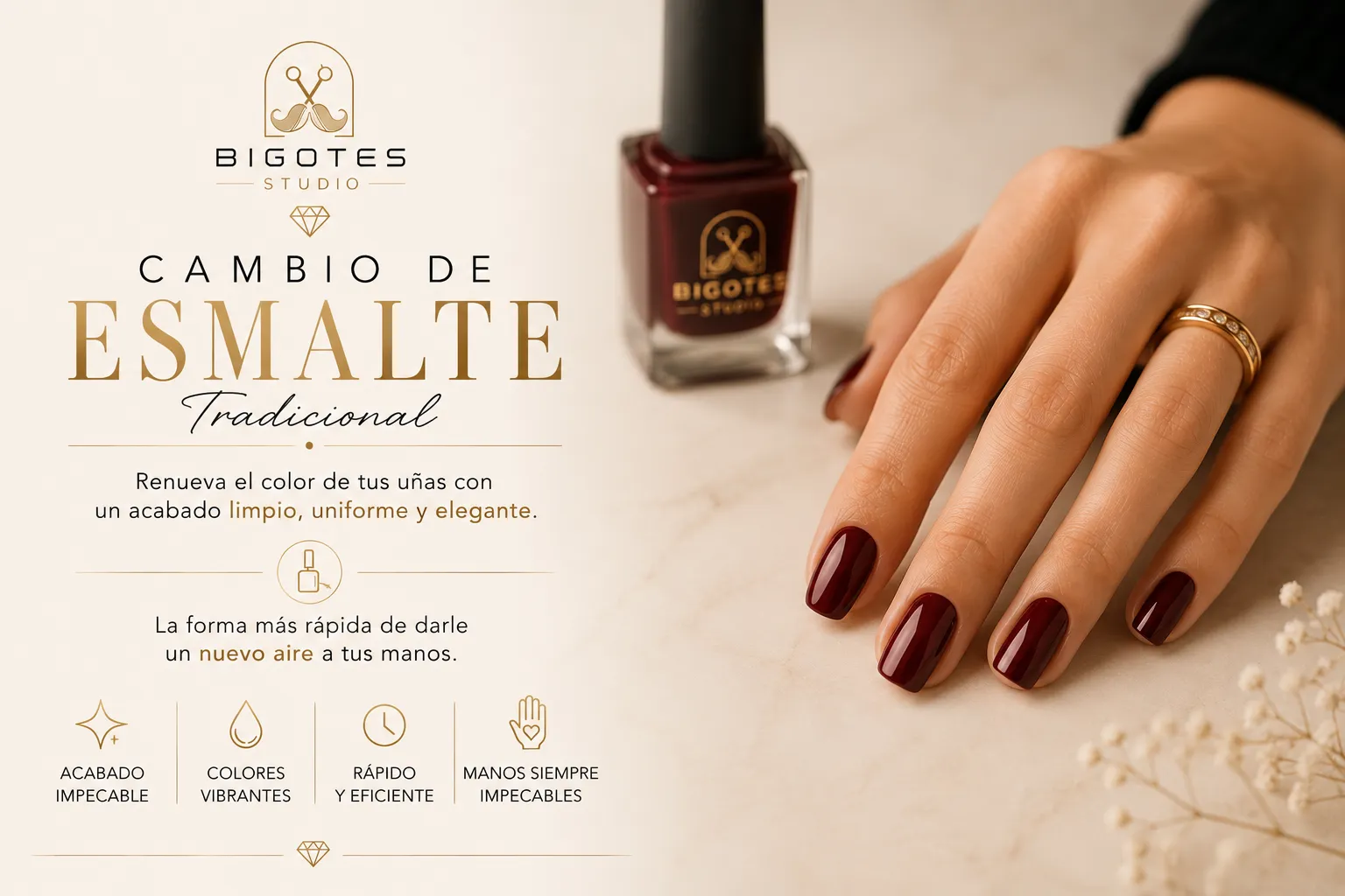 CAMBIO DE ESMALTE TRADICIONAL