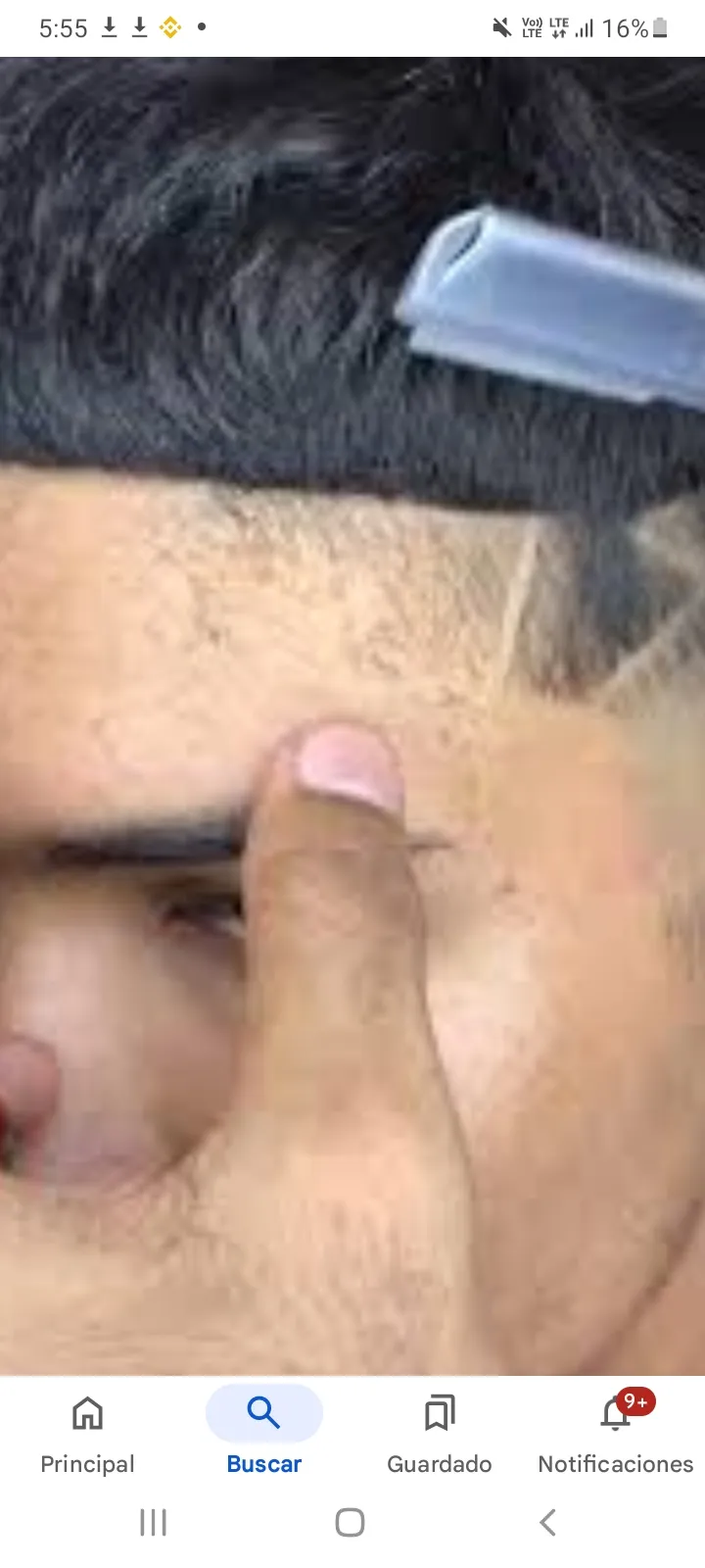 marcación del corte