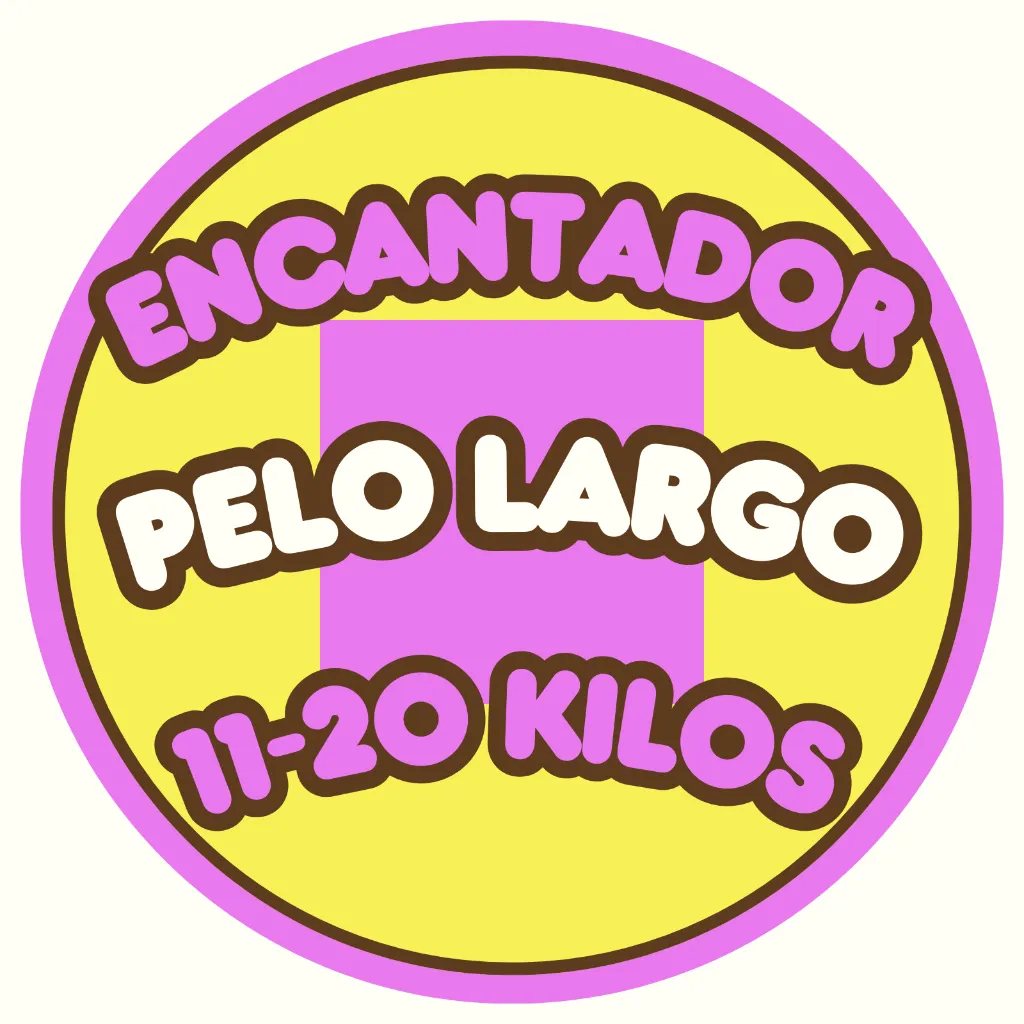  ENCANTADOR PELAJE LARGO[11-20 KILOS]