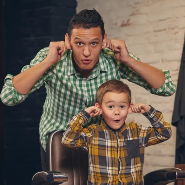 Corte de Papá e Hijo - Imagen 1