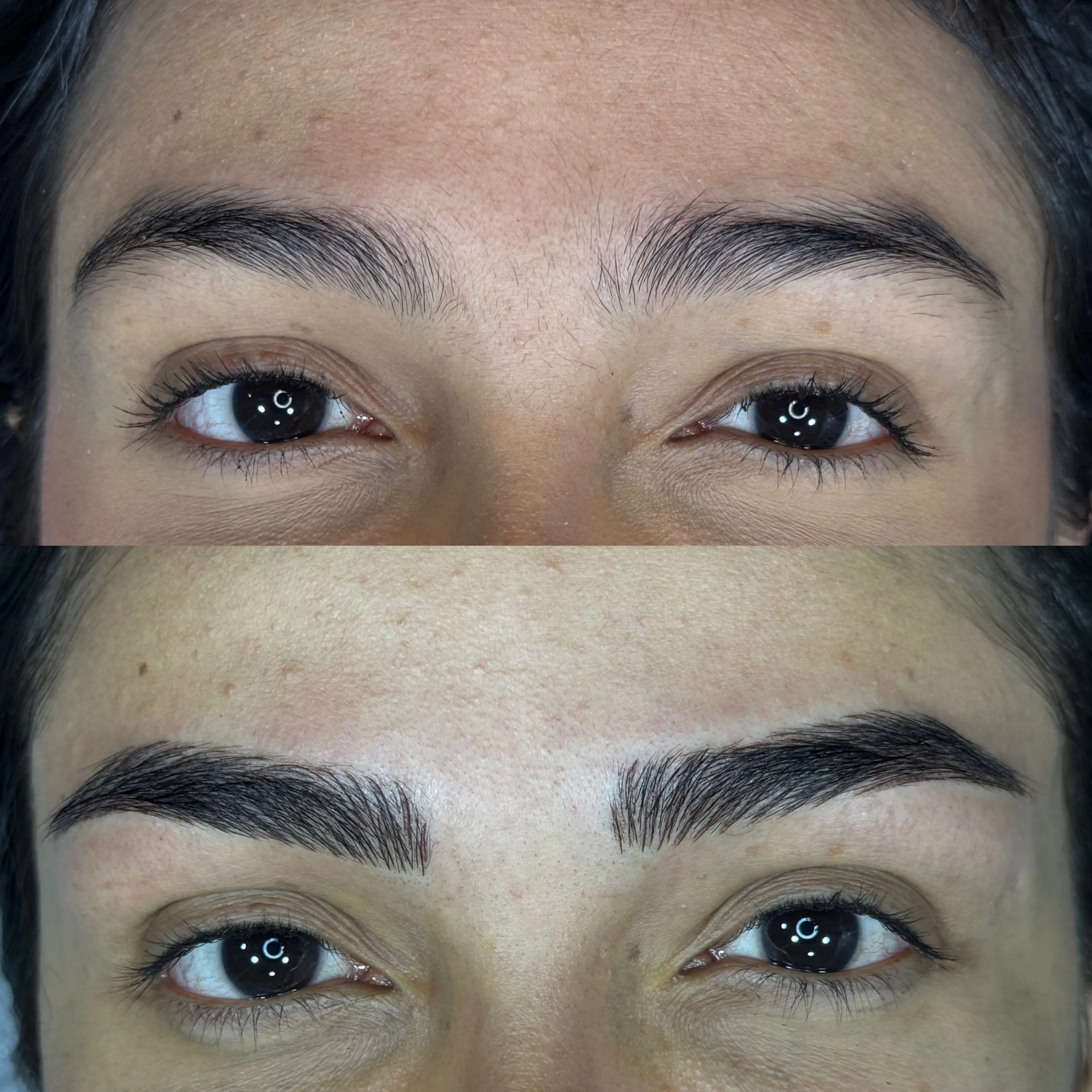 ***Cejas Microshading Híbrida  - 1