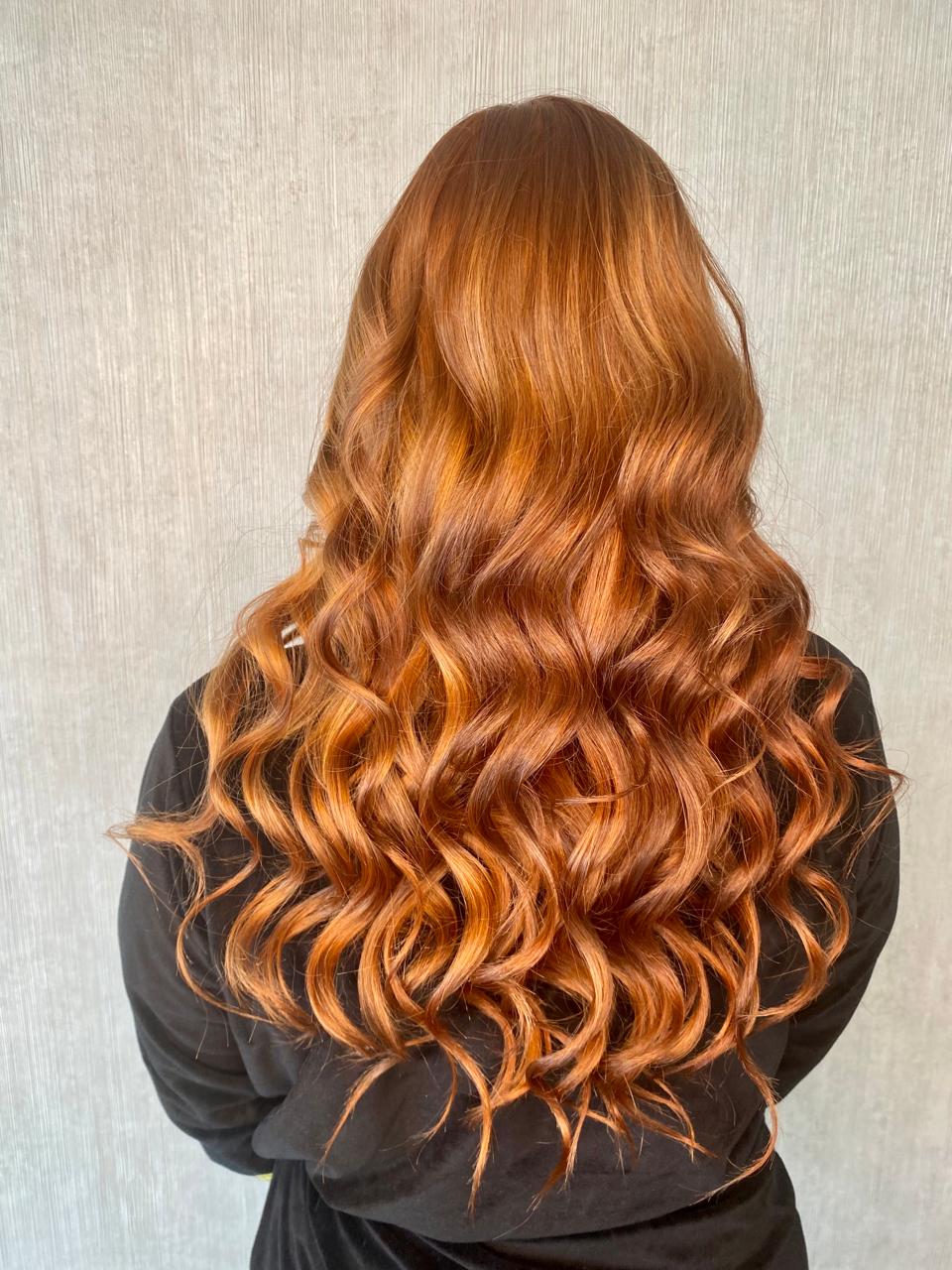 Peinado ondas al agua