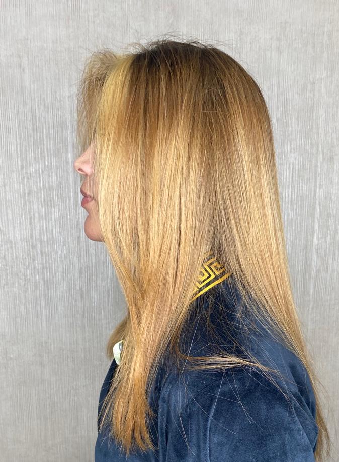 efecto de color contouring
