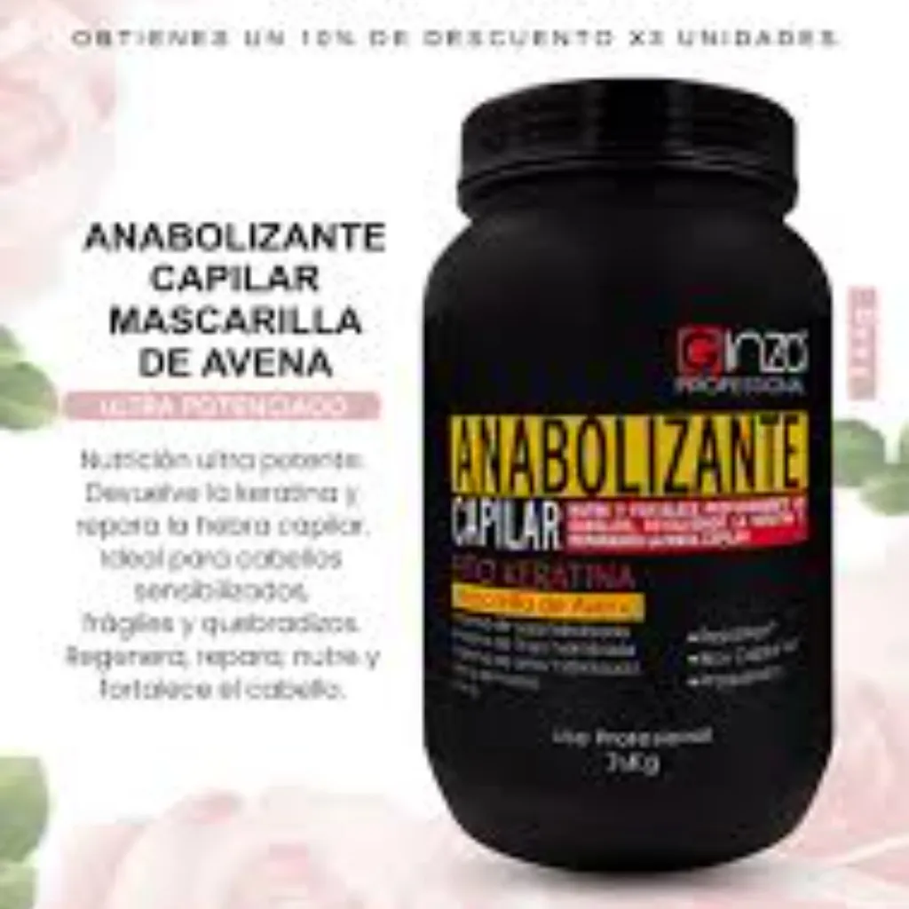 ANABOLIZANTE SUPLEMENTO CAPILAR