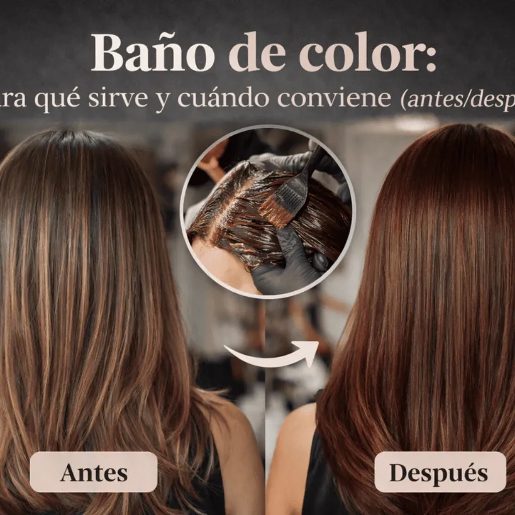 Baño de color