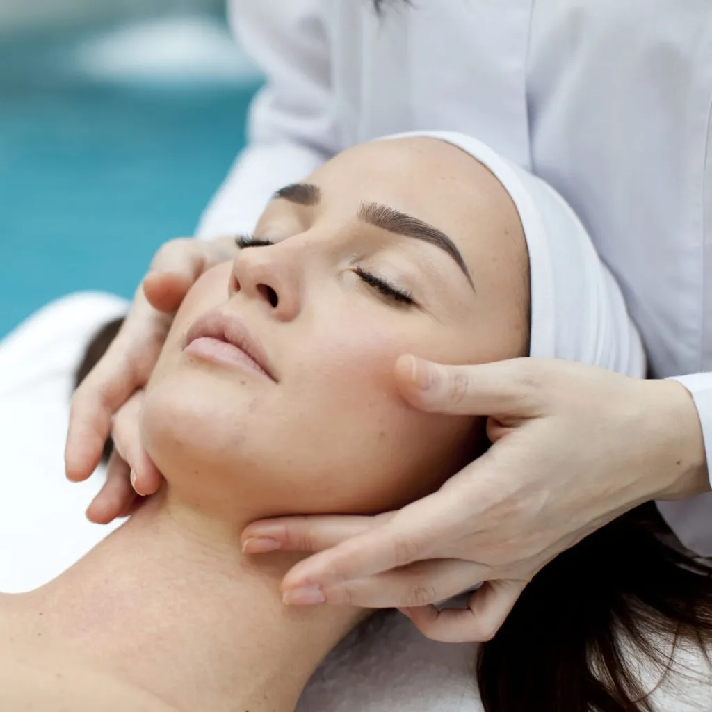 Masaje Drenaje Linfatico Facial