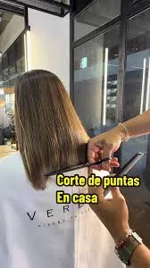 Corte de punta Damas