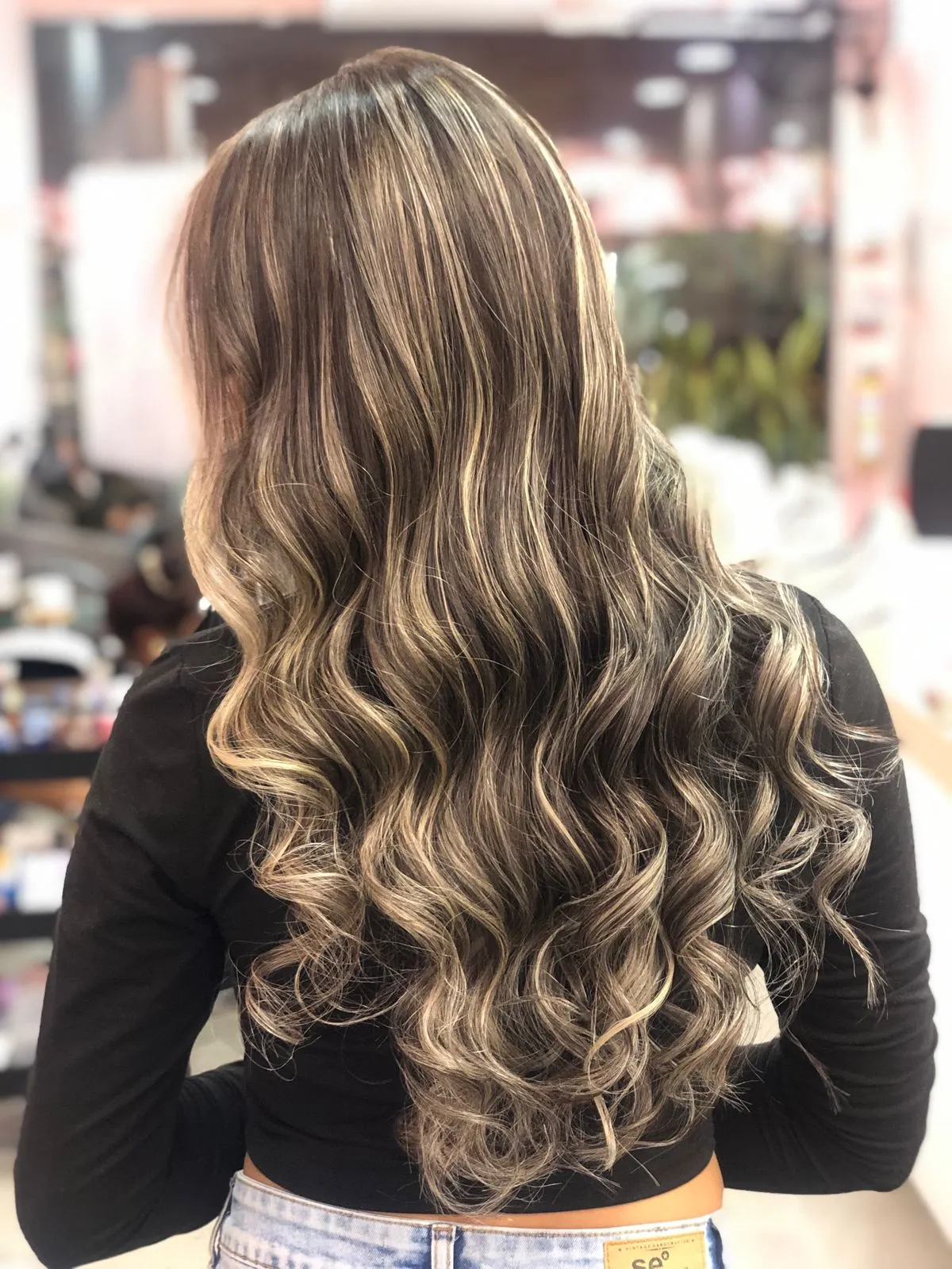 mechas, iluminaciones 