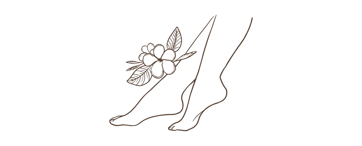 Pedi Al Paso Semipermanente (no incluye diseño, ni punta francés)