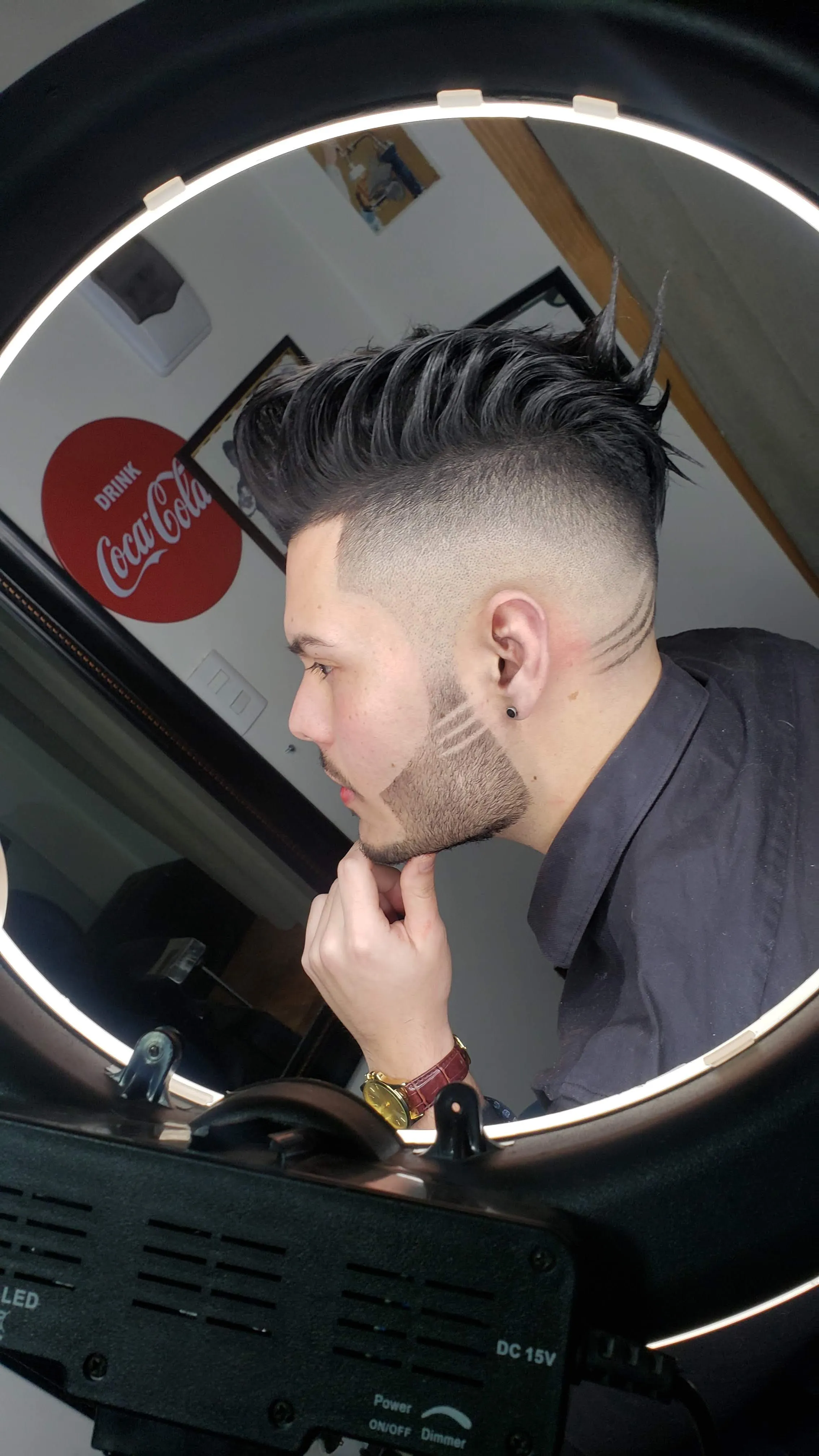 Corte, barba y diseño